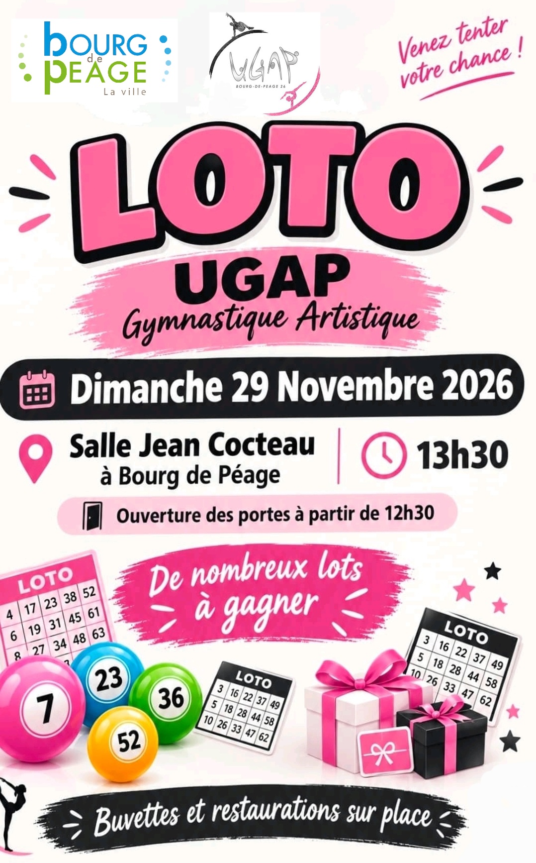 Affiche du loto Loto — UGAP GA — Bourg-de-Péage