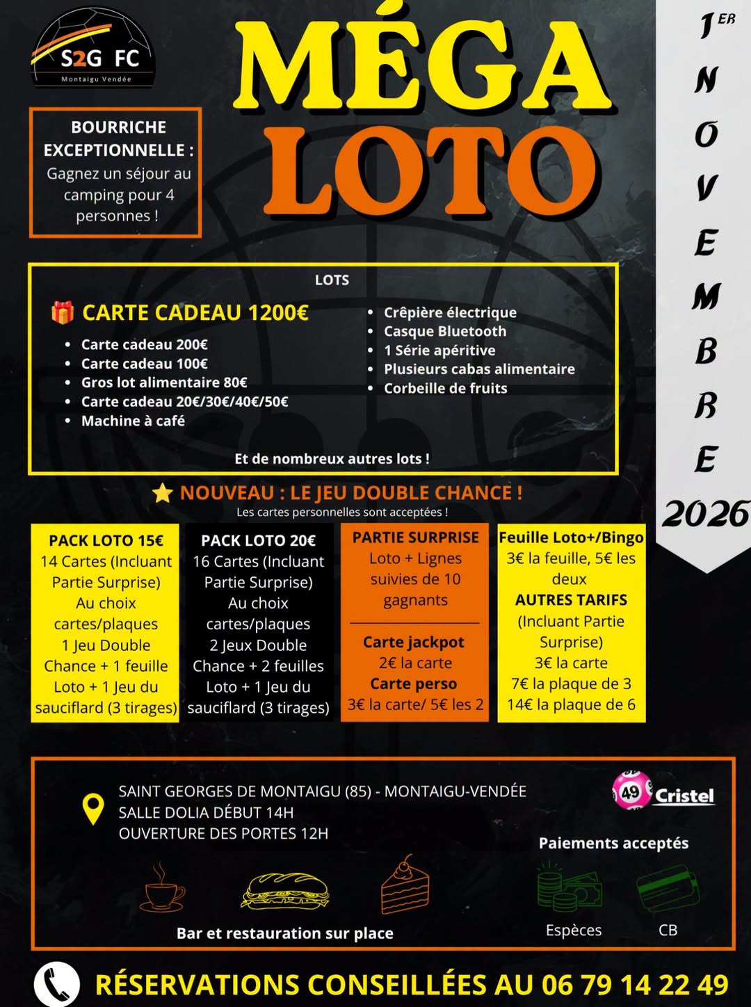 Affiche du loto MÉGA LOTO
