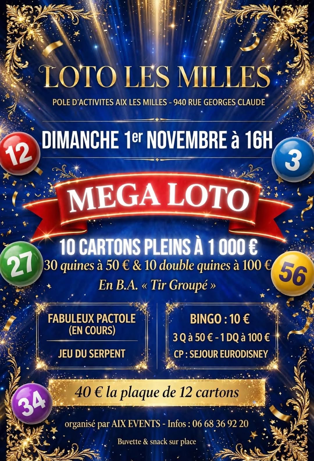Affiche du loto MEGA LOTO