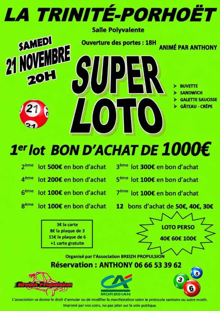 Affiche du loto SUPER LOTO