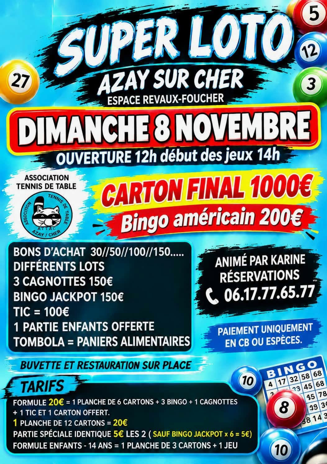 Affiche du loto SUPER LOTO