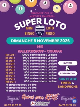 Affiche du loto Super loto