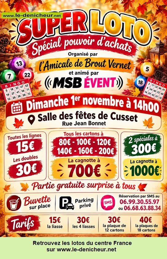 Affiche du loto SUPER LOTO Spécial pouvoir d'achats