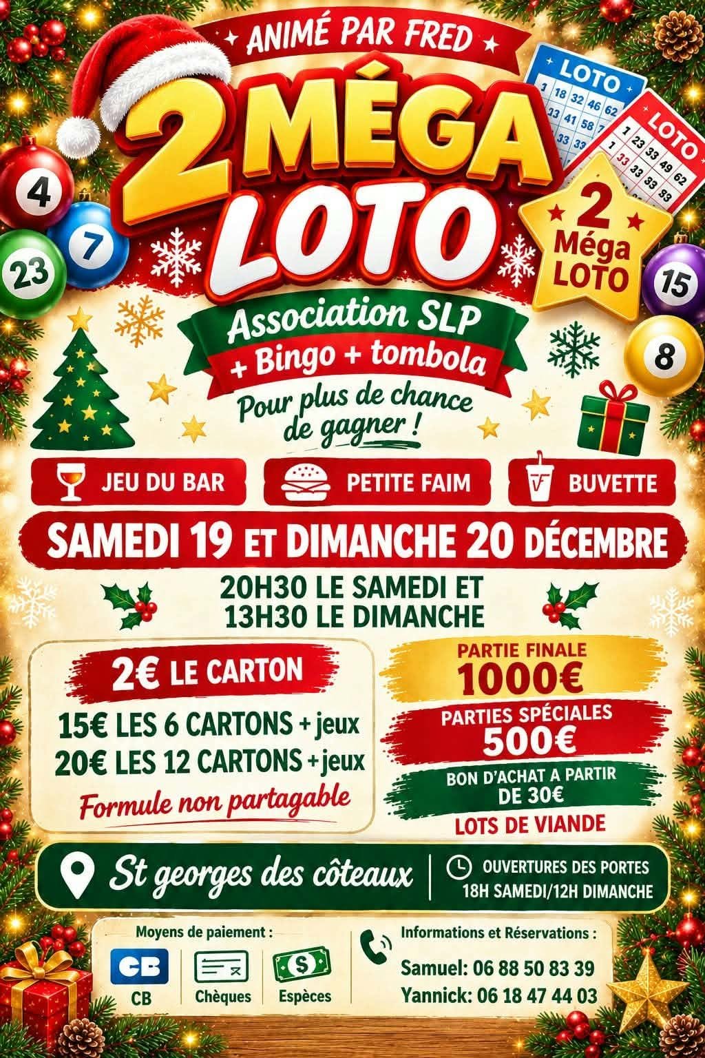 Affiche du loto 2 MÉGA LOTO