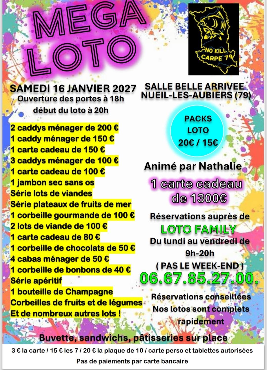 Affiche du loto MEGA LOTO