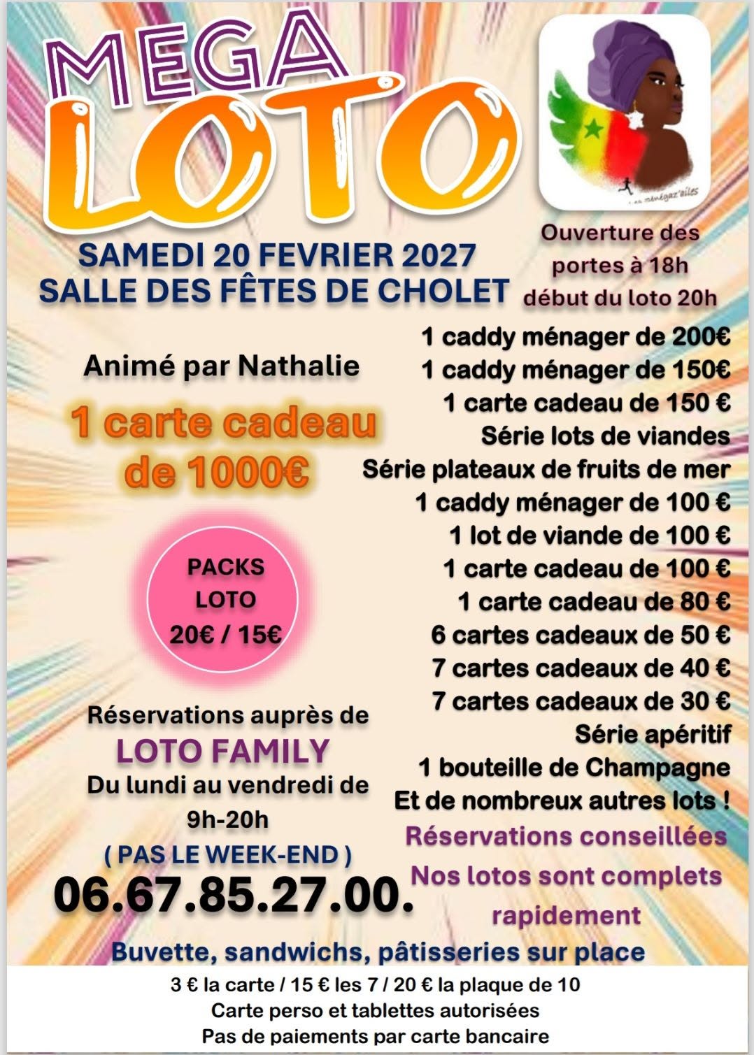 Affiche du loto MEGA LOTO