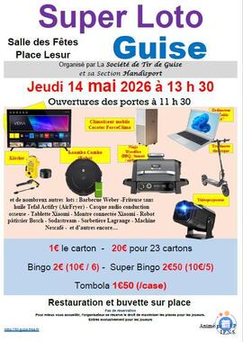 Affiche du loto Super loto