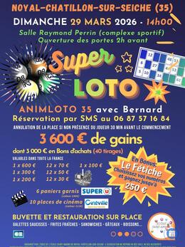 Image du loto Super LOTO animé par Bernard d’ANIMLOTO 35