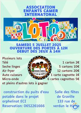 Image du loto Loto enfants camer