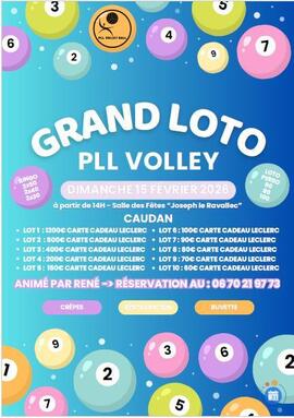 Image du loto Grand loto, Loto perso, Bingo - Animé par René