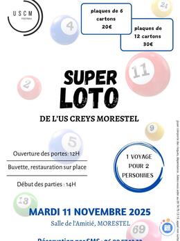 Image du loto loto de l'Union Sportive Creys Morestel