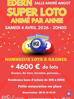 Image du loto Loto du Handball Club de Briec animé par Annie