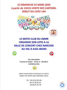 Image du loto Loto du jmmr