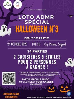 Image du loto Loto spécial Halloween ADMR 24 octobre 2026