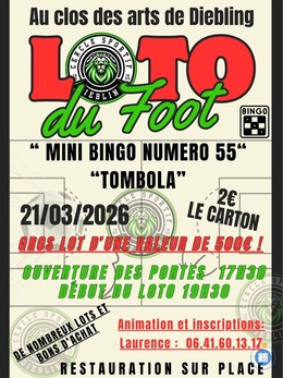 Image du loto Loto du football club.