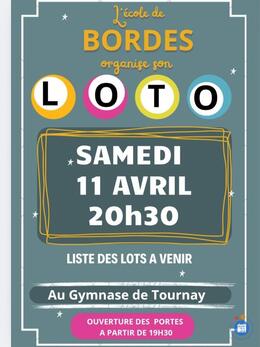 Image du loto Loto de l'école de Bordes