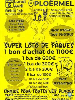 Image du loto Super loto association Fais Ton' Ovalie avec JCO