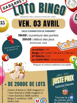 Image du loto Loto des écoles de Créon d’Armagnac et Labastide d’Armagnac