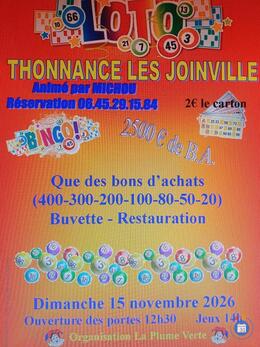 Image du loto Loto de la Plume Verte