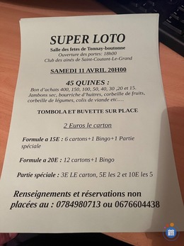 Image du loto Super loto