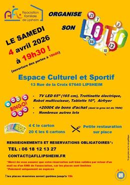 Image du loto Loto de l'afl de lipsheim