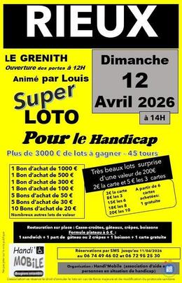Image du loto Super loto pour le handicap