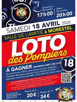 Image du loto Loto sapeur pompier de morestel