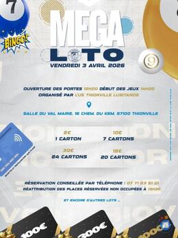 Image du loto Mega loto de l'us thionville lusitanos