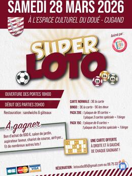 Image du loto Super loto organiser par le USBC Animation Florian