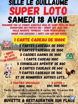 Image du loto Loto du comice agricole 2026 st rémy de sille
