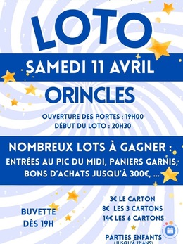 Image du loto Loto des écoles Layrisse-Loucrup-Visker-Orincles