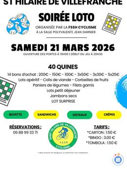 Image du loto Loto FSSH Cyclisme