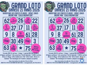 Image du loto loto' APE CHIZE animé par COCO ANIMATION'