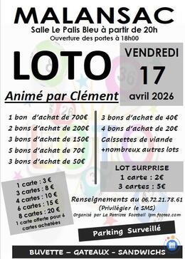 Image du loto Loto animé par Clément