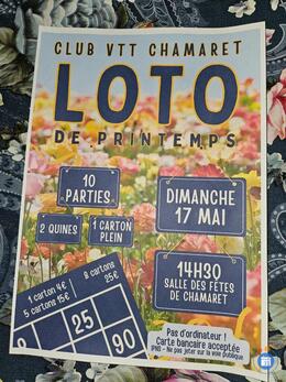 Image du loto Loto du club vtt chamaret