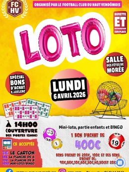 Image du loto Loto du Football Club Haut Vendômois