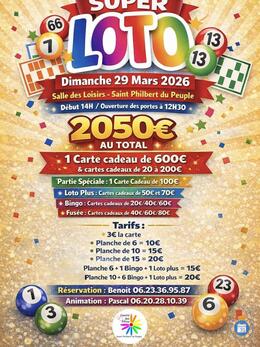 Image du loto Super Loto du Comité des fêtes