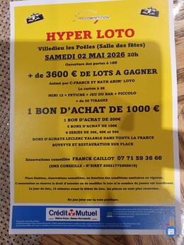 Image du loto Hyper loto organise par rs competition