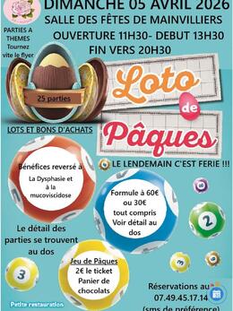 Image du loto Super loto de paques des roses de l'espoir