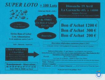 Image du loto SUPER LOTO animé par David jad