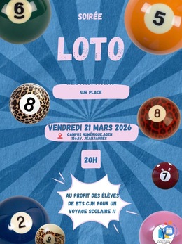 Image du loto Loto des étudiants à 19h