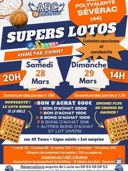 Image du loto Supers lotos ABC3R Basket-