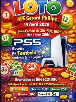 Image du loto Loto ape gérard philipe