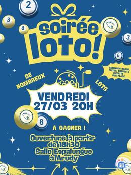 Image du loto Soiree loto - Etoile sportive arudyenne