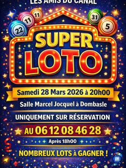 Image du loto Super loto des amis du canal