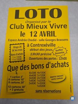 Image du loto Loto club mieux vivre