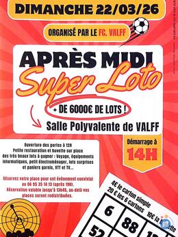 Image du loto Super loto fc valff