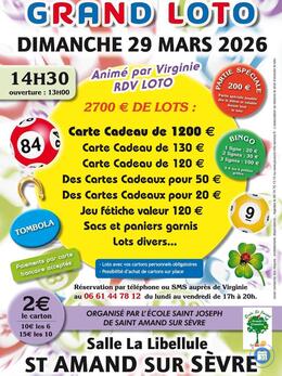 Image du loto Grand loto anime par virginie rdv loto a st amand sur sevre