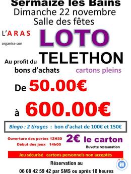 Image du loto Loto bingoau profit du TELETHON