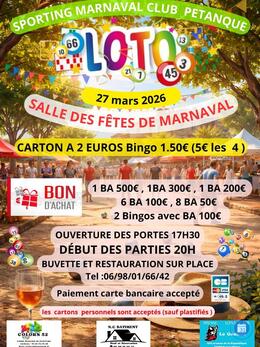 Image du loto Loto smc petanque